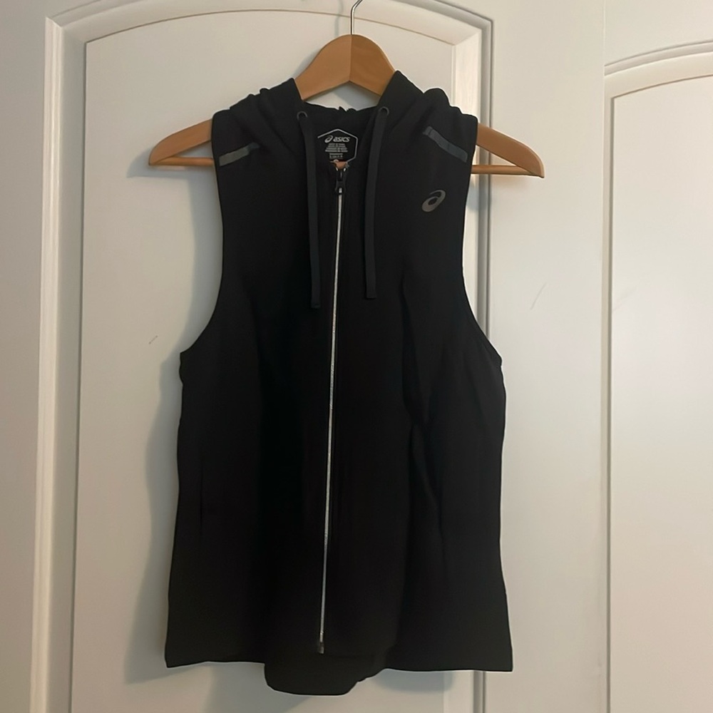 ASICS MOTIONDRY sleeveless racerback hoodie S